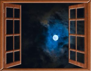 Open Window At Night