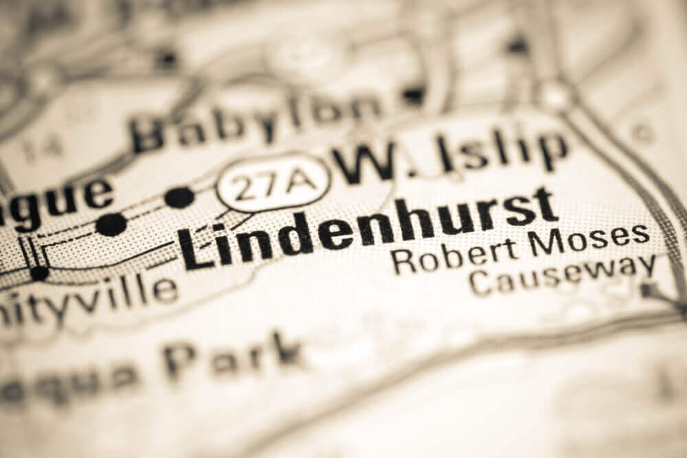 map Focusing the lindenhurst location